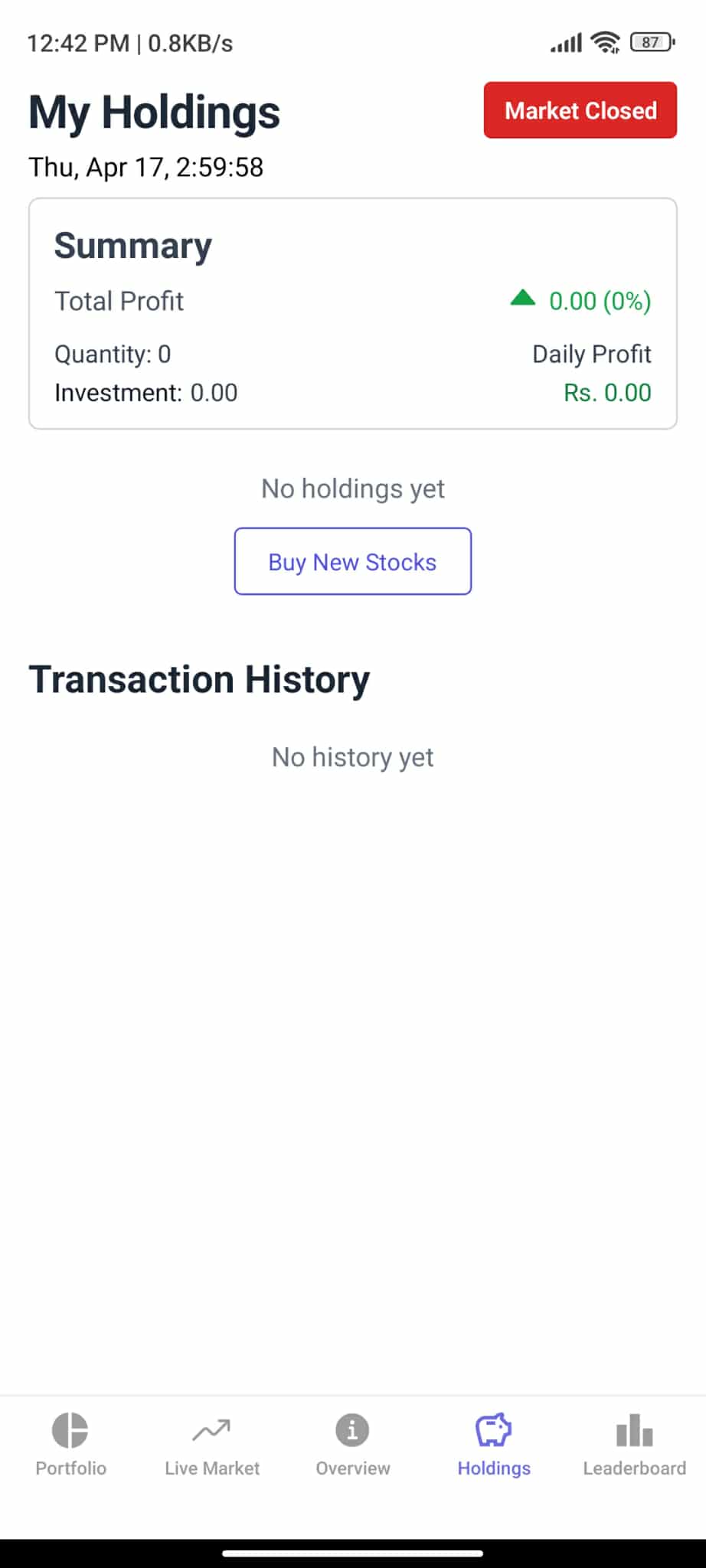 Virtual Portfolio